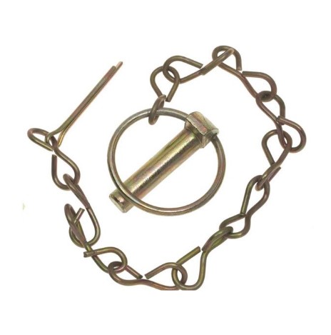 1/4" X 1-1/4" EF. LG., 1-13/32 EYE, 1-3/4" PIN LYNCH PIN - "LONG SHANK" YZ